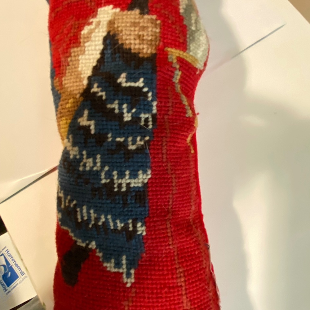 Needlepoint Santa - Picture 7 of 7